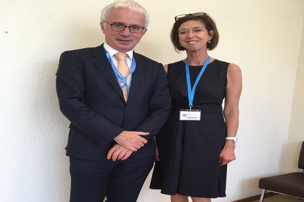 Lydia Mutsch Attends World Health Assembly in Geneva