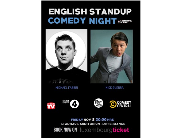 Us Uk Comedians Confirmed For English Stand Up Comedy Night - 