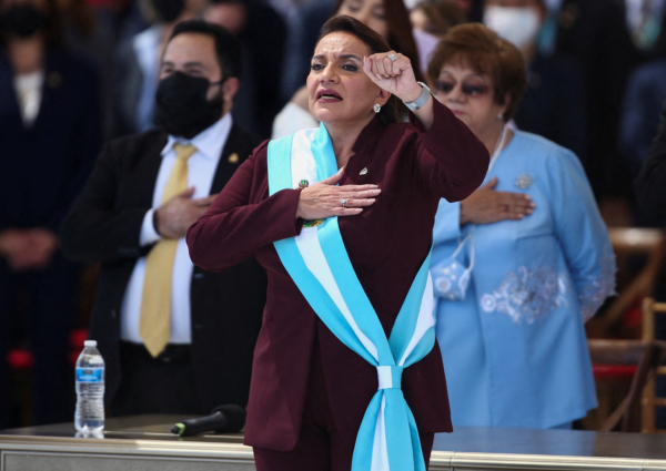 Honduras Inaugurates First Female President, Harris Vows Closer US Ties