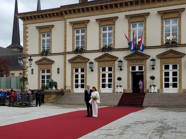 Princess Alexandra of Luxembourg Marries Nicolas Bagory