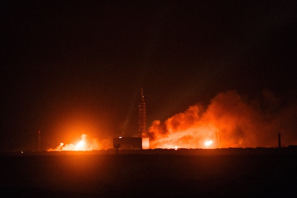 Blue Origin Rocket Explodes on Launchpad, Setback in Space Race