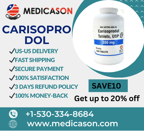 Buy Carisoprodol Online with Discounts Overnight