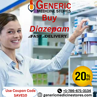 Buy Diazepam (Generic Valium) 10mg Tablets