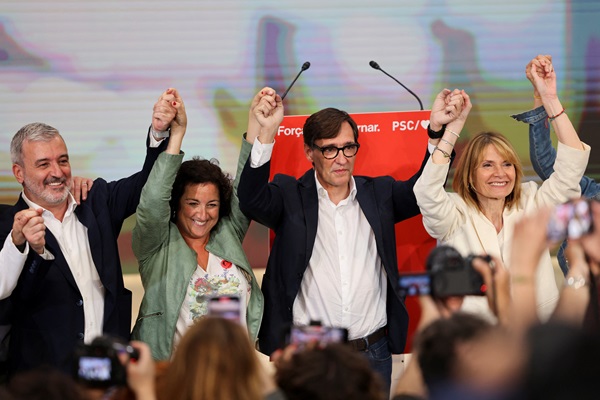 Spain's Socialists Hail 'New Era' in Catalonia as Separatist Support Dims in Elections